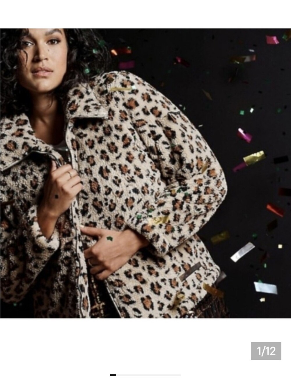 Torrid Leopard jacket, Sherpa leopard print, Faux Fur Brown & Tan Plus size 1x
